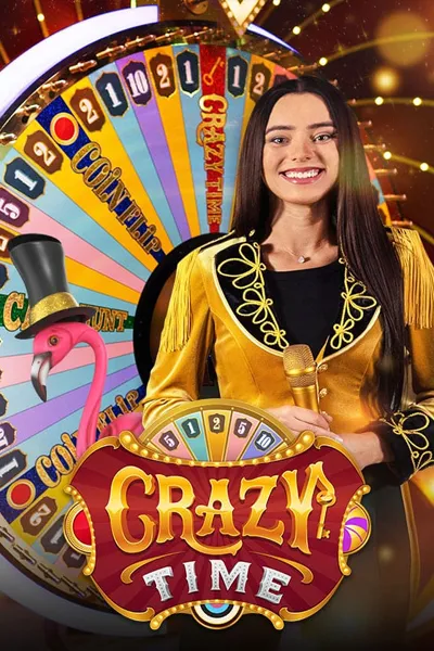 Crazy Time canlı casino oyunu görseli