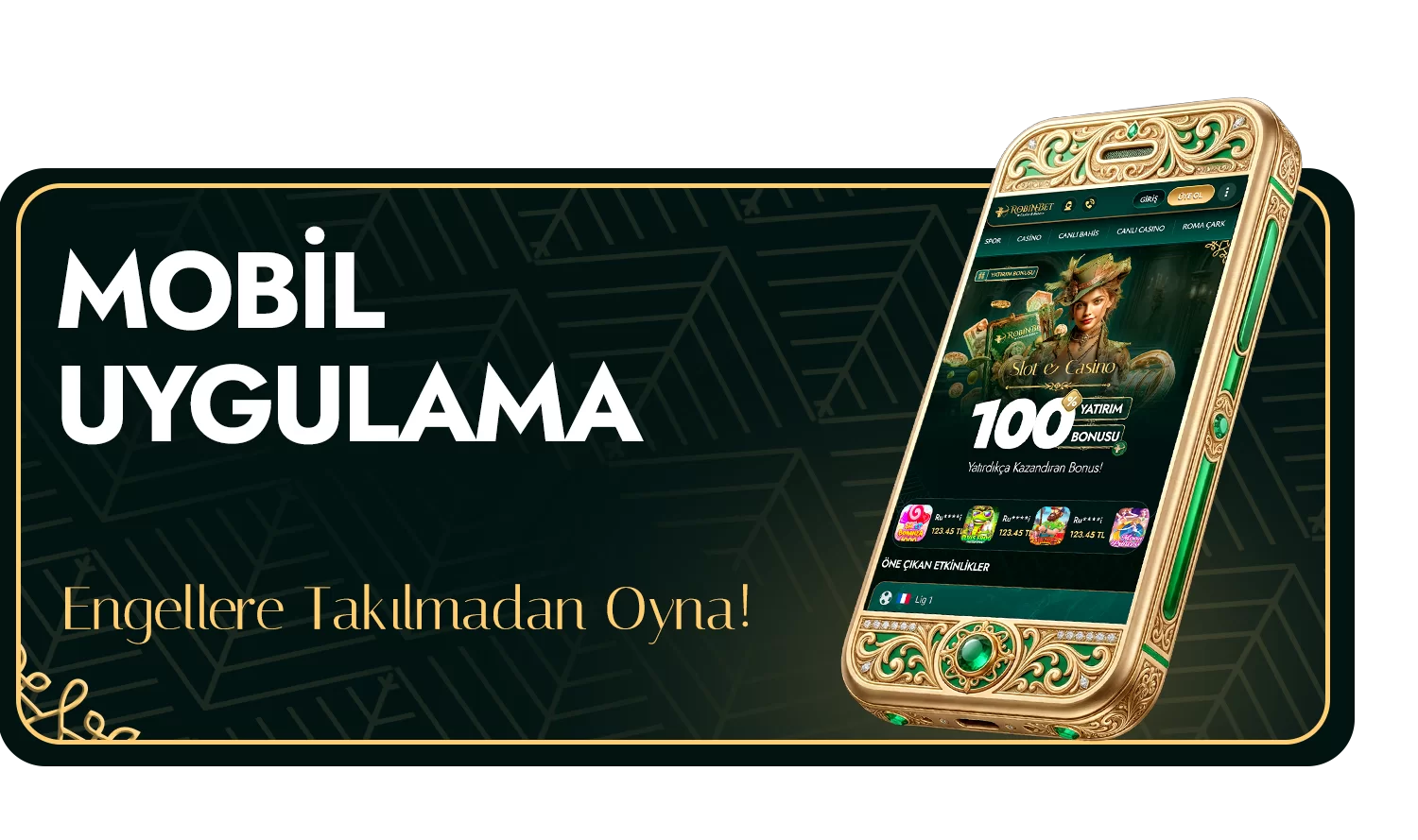 Mobil Uygulama — Engellere takılmadan oyna