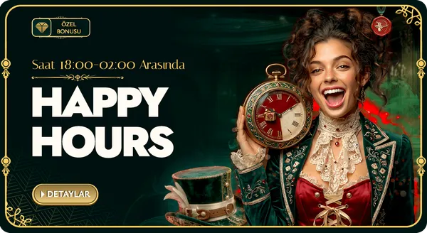 Robinbet Happy Hours kampanya görseli