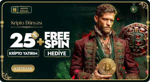 Robinbet kripto freespin kampanya görseli