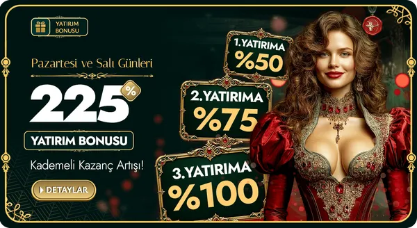 Robinbet %225 yatırım bonusu kampanya görseli