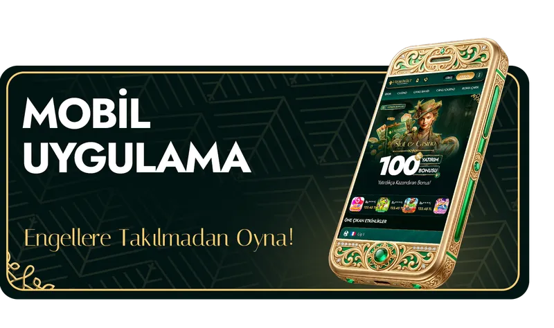 Robinbet mobil arayüz ekran görüntüsü